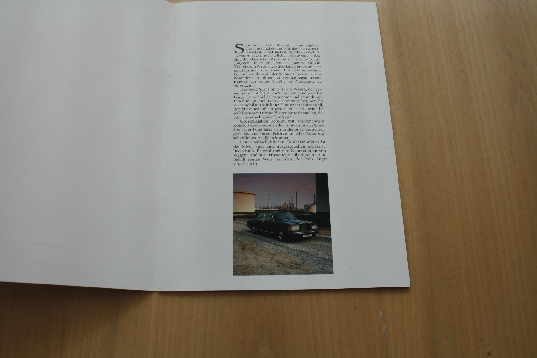Rolls-Royce Documenti: Rolls Royce Silver Spur Prospekt 1980 Deutsch – Usato da Wikon venduto da erwin400 1