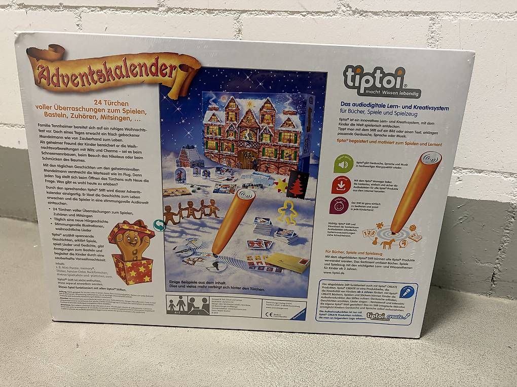 Calendari: Tiptoi Adventskalender, ohne Stift – Nuovo e nell'imballaggio originale da Affoltern am Albis venduto da NKretzschmar 1