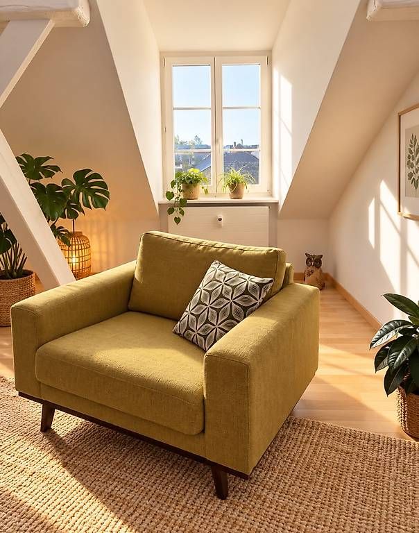 Fauteuils: Sessel in Senfgrün – D'occasion à Zürich par tmaron