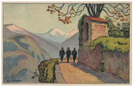 Nationalspende - 5 - Patrouille im Tessin, Verlosung 1919
