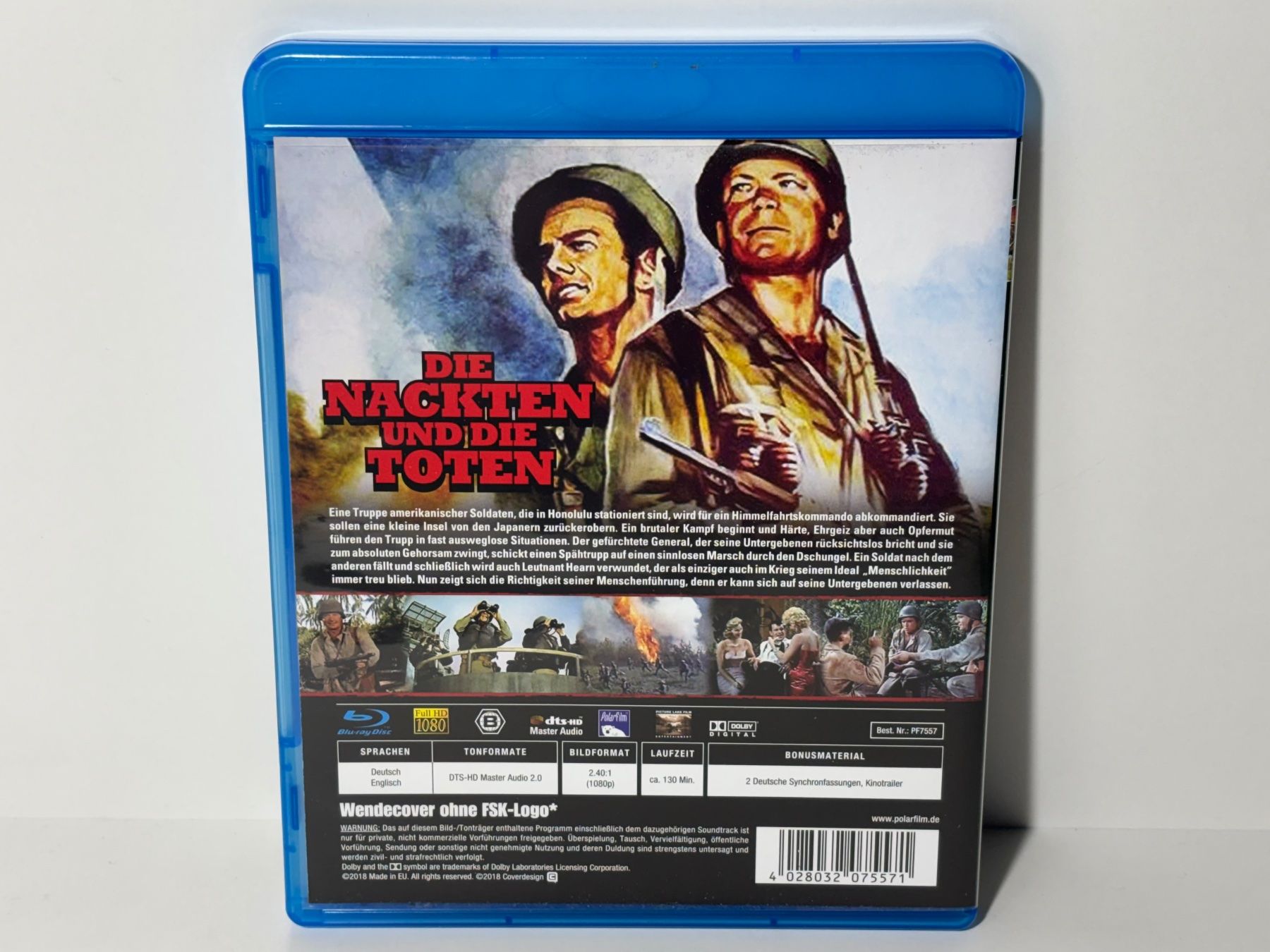 Tutti i DVDs: Die Nackten und die Toten Blu Ray – Usato da Wilderswil venduto da Sstriker 1