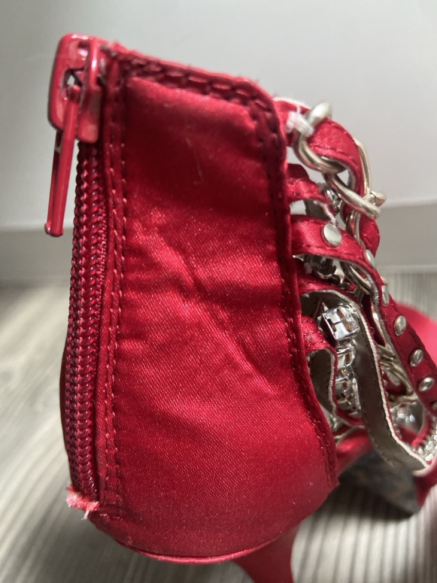 Scarpe da donna: Peeptoe Catwalk ,rot ,Grösse 37 – Usato da Sirnach venduto da SpeedyGT 5