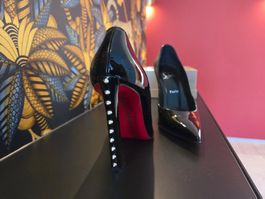 Christian Louboutin Pumps Condorapik aus Lackleder