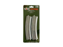 2-270 Gebogenes Gleis R490 22.5° 4 Stk.