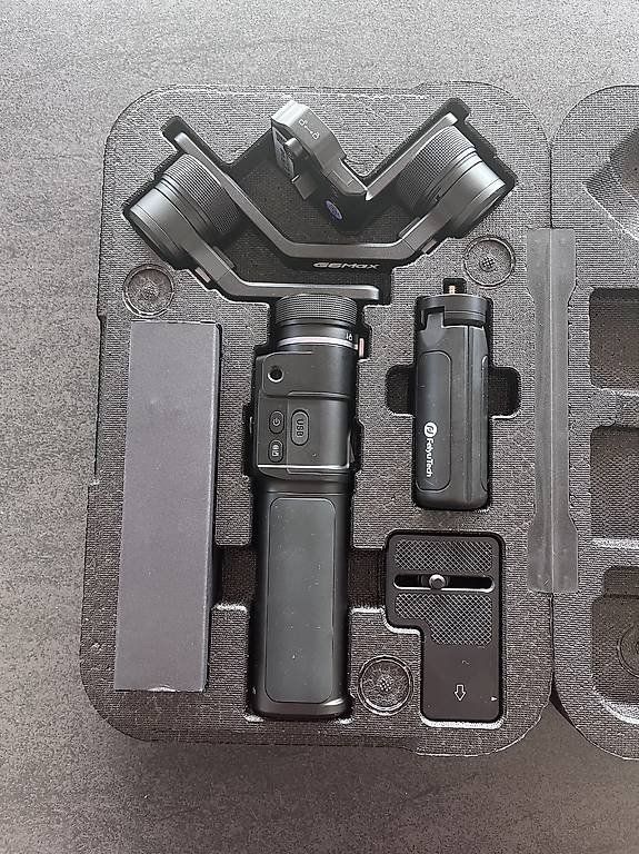 Videocamere: Gimbal Feiyutech G6 Max comme neuf – Usato da Lucens venduto da Didicoen 4