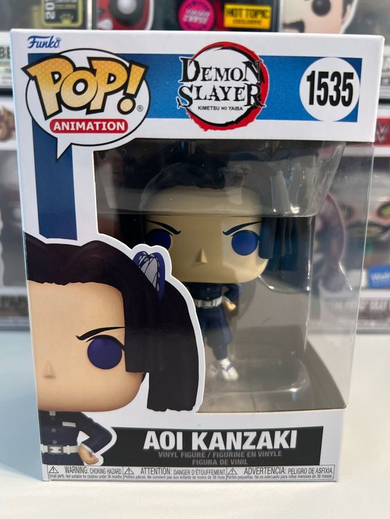 Kpop Demon Hunters Figurine Funko Pop! Animation: Demon Slayer - Aoi Kanzaki - 1 Chance Sur 6 D