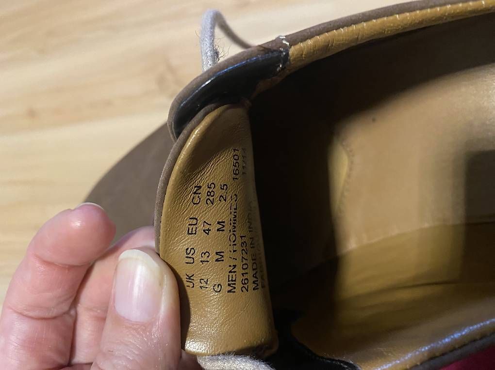 Scarpe da uomo: Clarks Herrenschuh Gr 47 – Usato da Winterthur venduto da Glionel 2