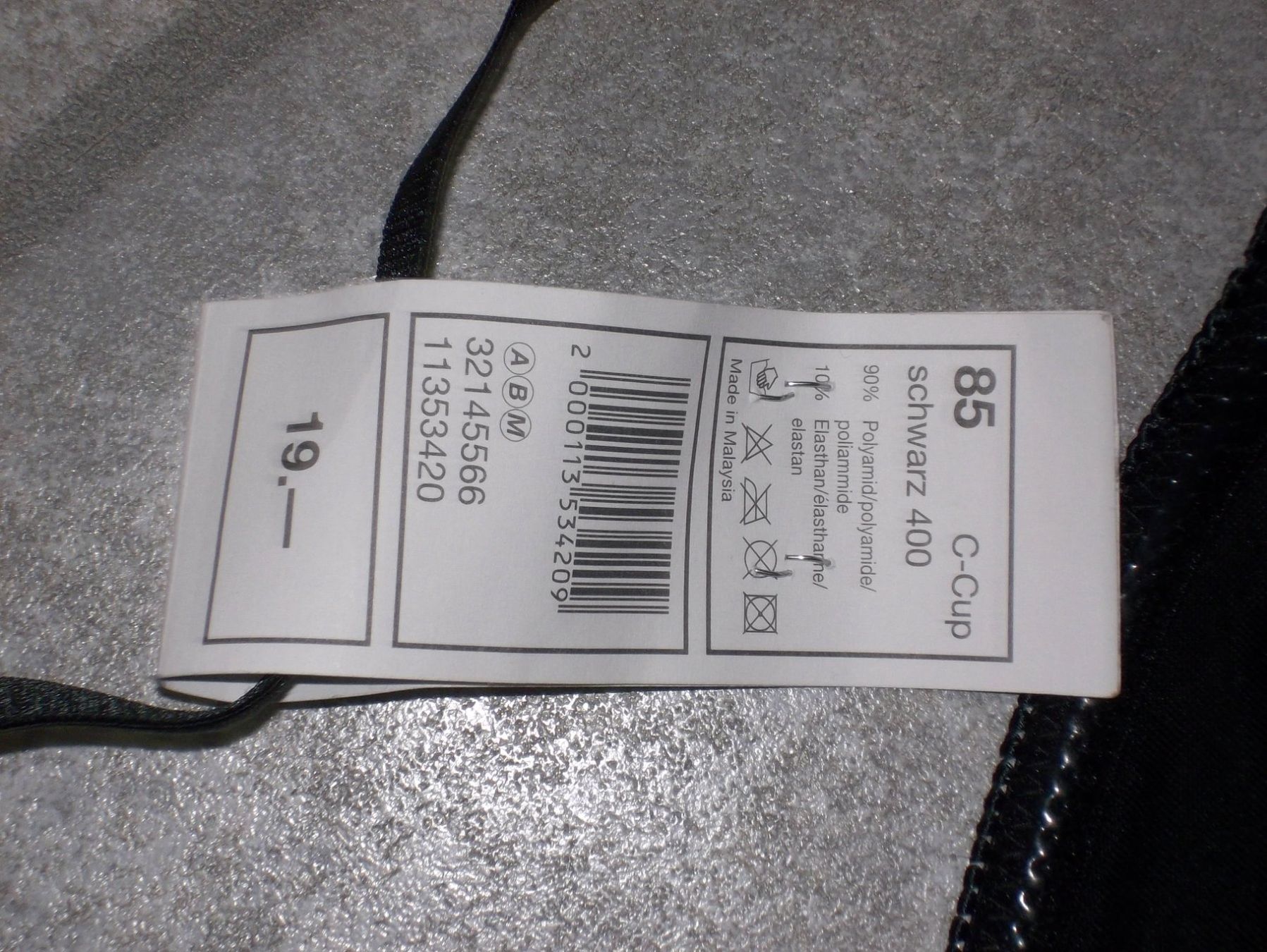 Altra biancheria intima: 2 BHs, Schwarz, Grösse 85C, Neu – Nuovo (secondo la descrizione) da Kaltbrunn venduto da Cindy99 2