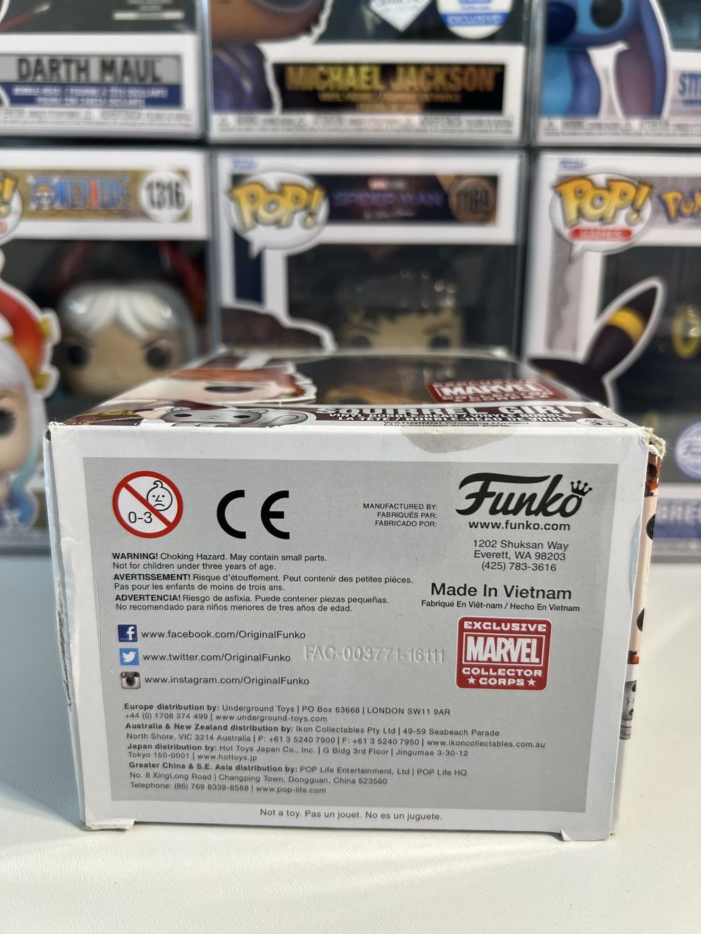 Funko Statuette: Funko POP! Marvel Squirrel Girl Edition Limitée – Usato da Le Mouret venduto da perfectbijou 5