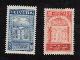 UPU Briefmarken postfrisch Philatelie 1924 mit Falz