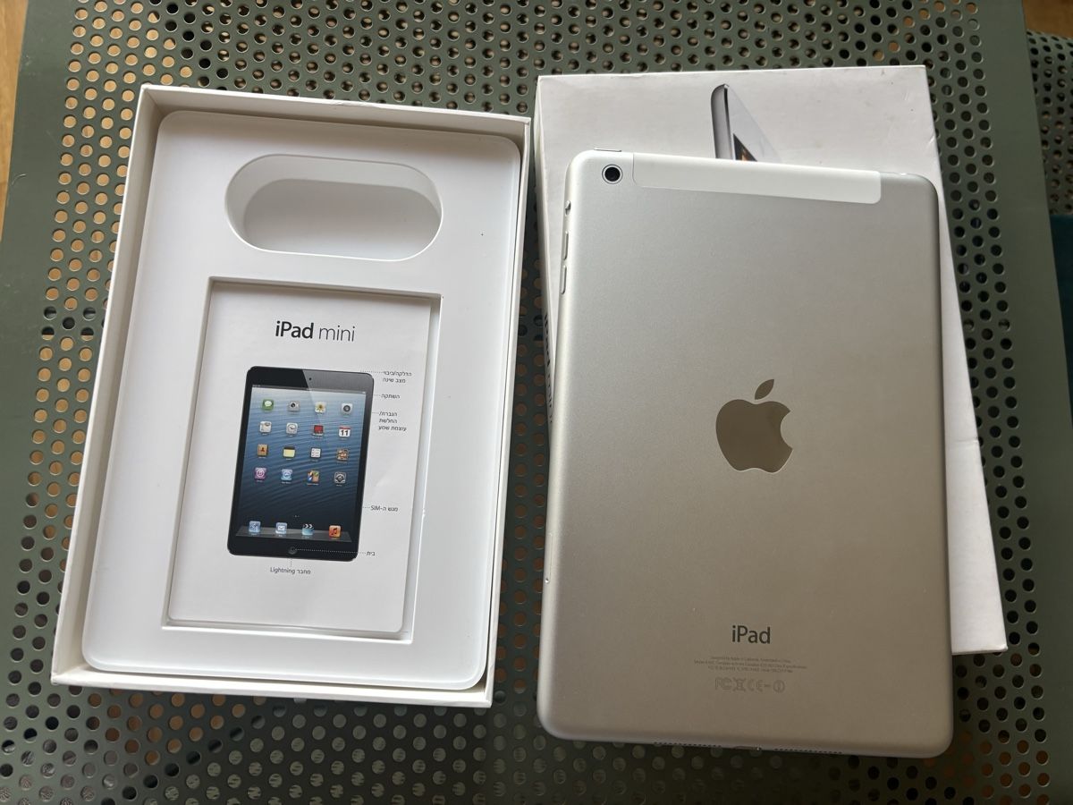 Apple Tablet PC: Apple iPad Mini Tablet Silver with Original Packaging Includ – Neu (gemäss Beschreibung) aus Zürich von reu_2tmd 1