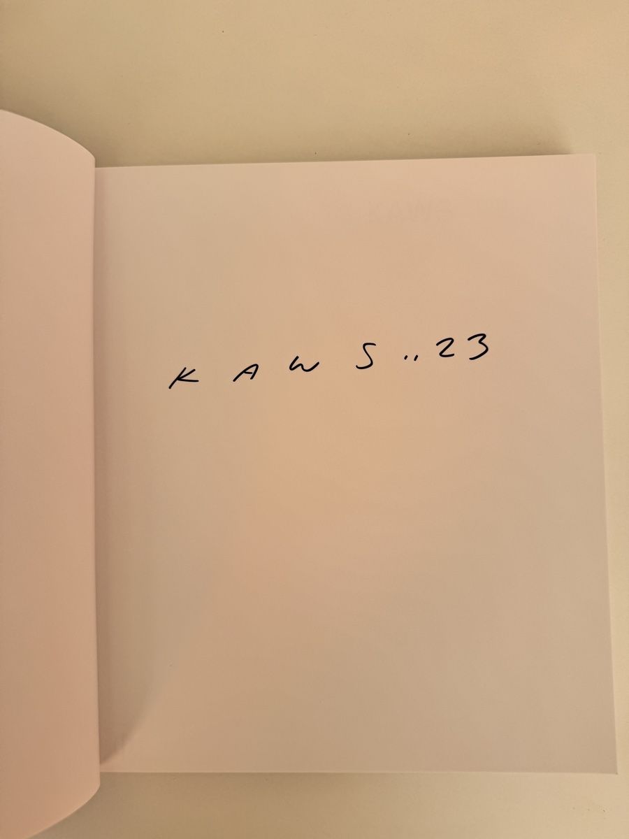 Libri: Handsigniertes Kaws Kunstbuch – Nuovo (secondo la descrizione) da Zürich venduto da WKND93 1