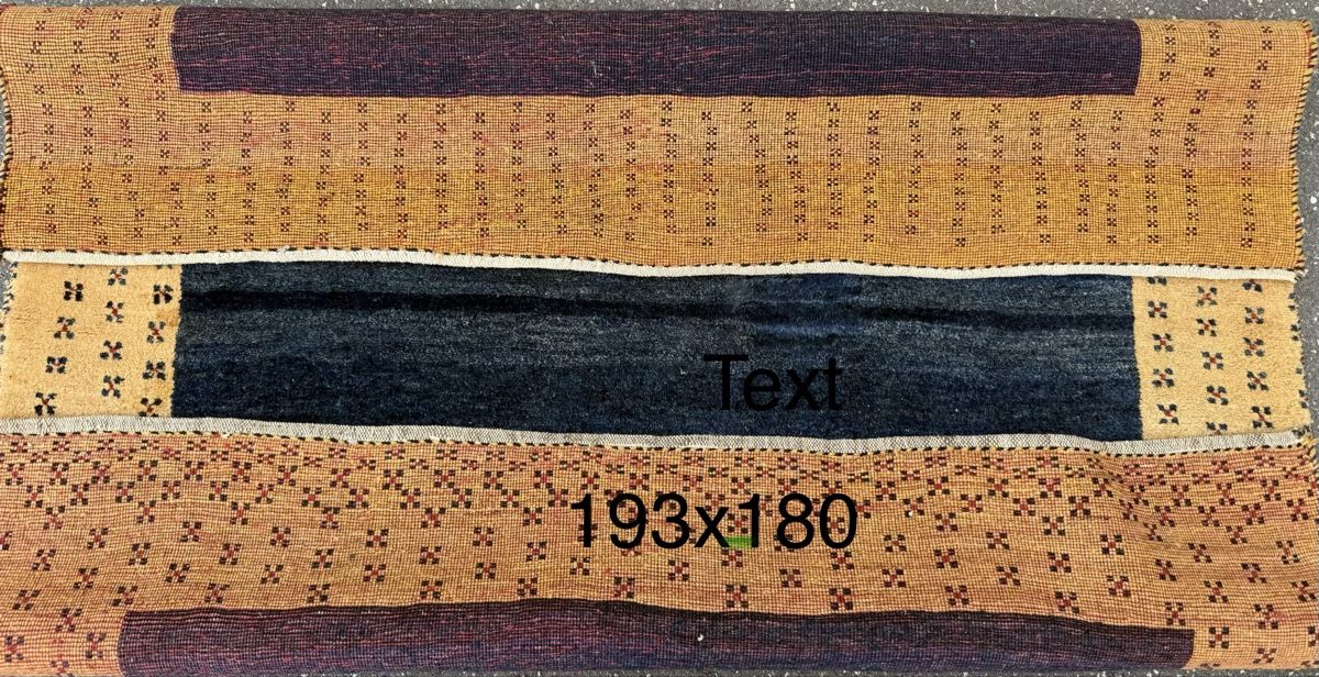 Gabbeh Tappeti: Wunderschöner Perserteppich 193x180 cm  – Usato da Sempach venduto da Star7 6