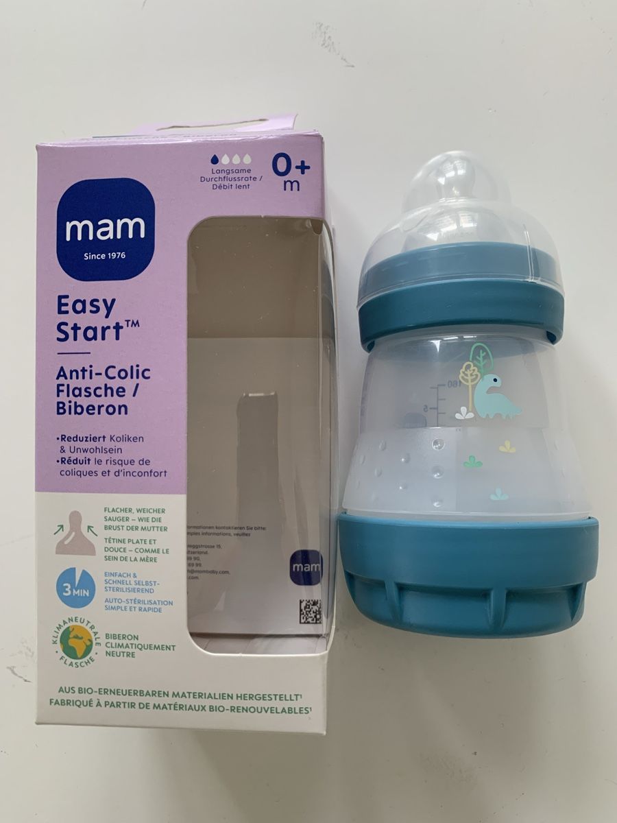 Mam Baby-Mahlzeiten: MAM anti-colic Flasche 160 ml, 0+ Monate – Neu (gemäss Beschreibung) aus Zürich von AnaMK 1