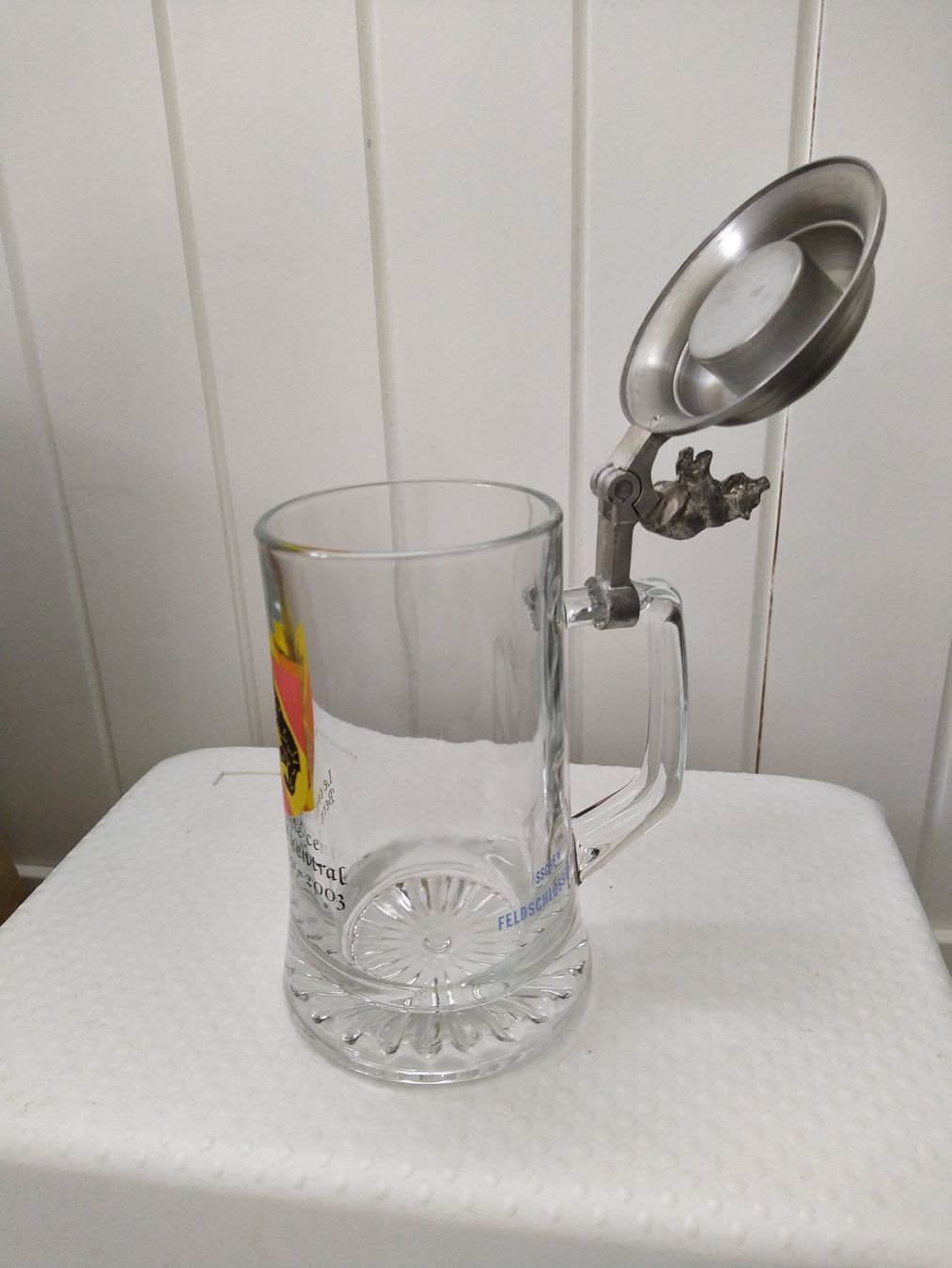 Feldschlösschen Verres: Chope à bière Feldschösschen commémorative – D'occasion à Le Mont-sur-Lausanne par Atelier_Rezart 3