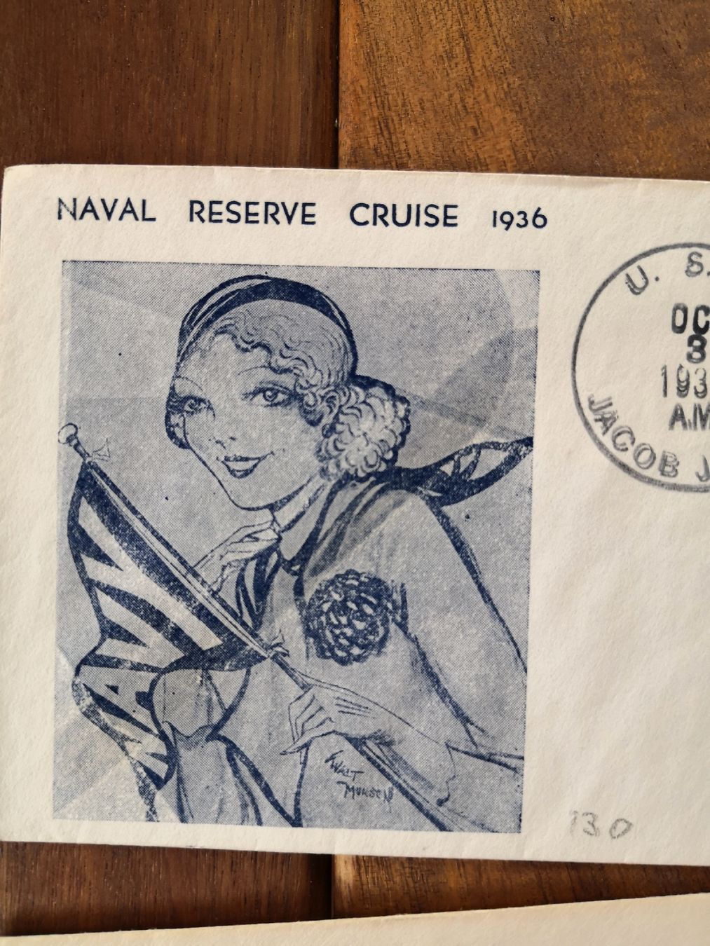 Tutti i francobolli: USS Kriegsschiffe Post  – Usato da Berikon venduto da Truk56