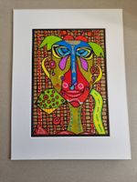 EDGAR BALTENSPERGER original acryl signiert