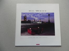 LP Brit. Pop Duo Band Go West 1987 Dancing on the Couch