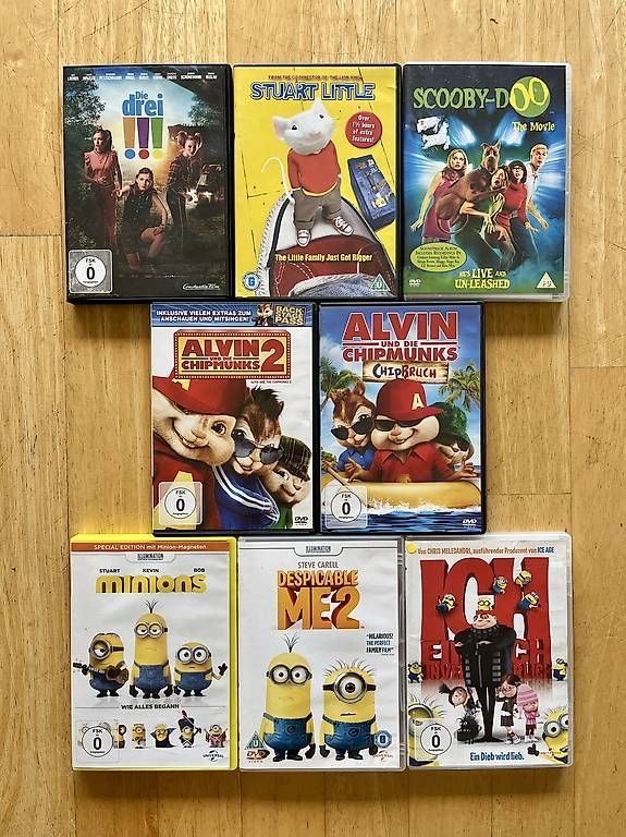 Alle DVDs: Kinder DVDs Set – Gebraucht aus Therwil von scoop75