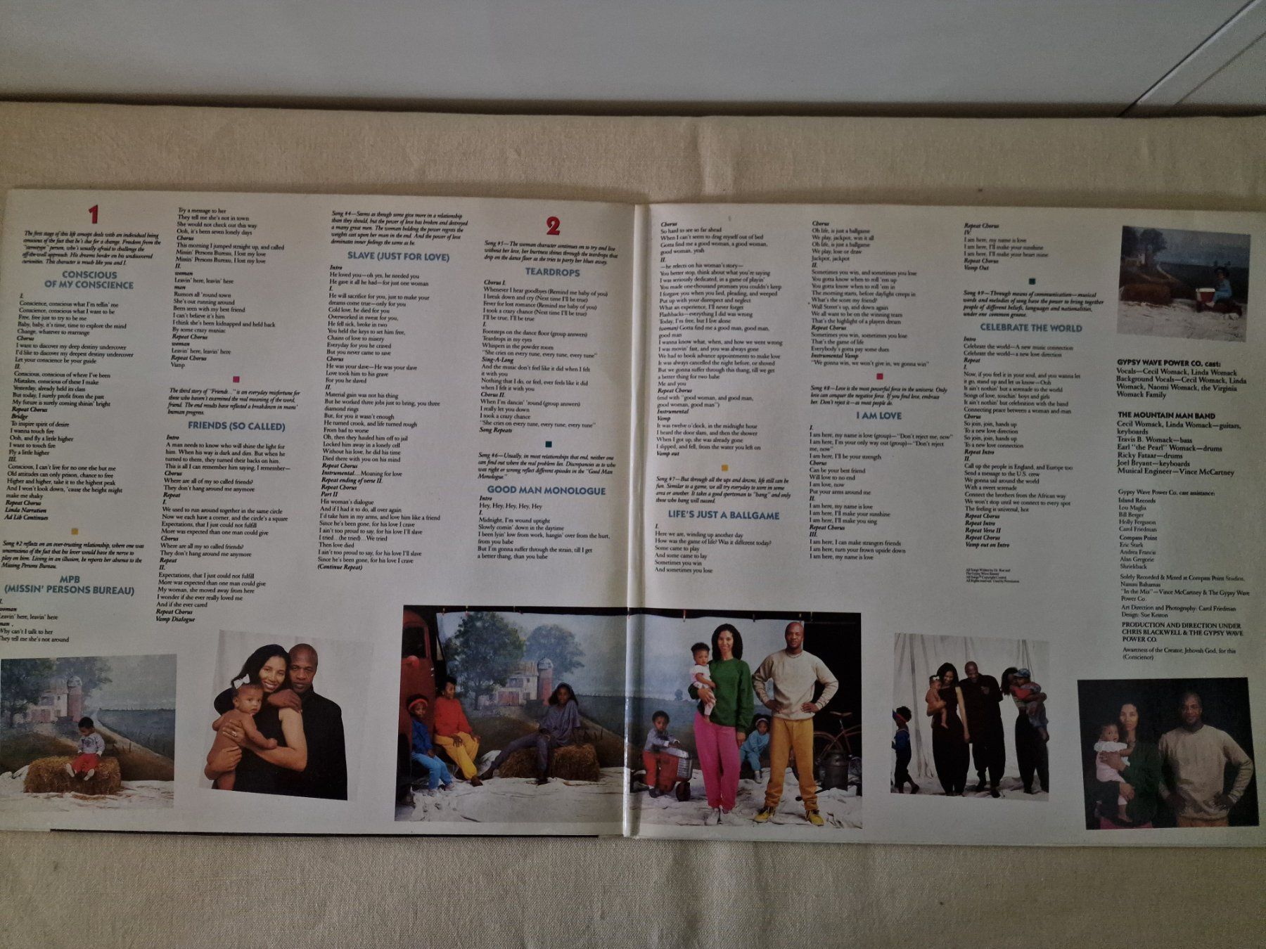 Dischi in vinile: Womack & Womack LP – Conscience – Usato da Root venduto da atelier22 1