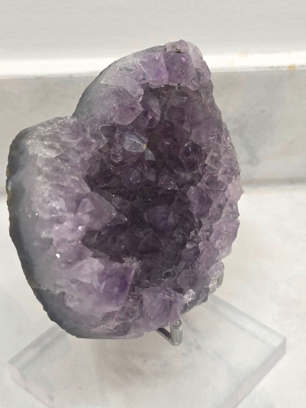 Minerali & Pietre curative: Amethyst Herz auf Stand HA 340g – Nuovo e nell'imballaggio originale da Matzingen venduto da Shay_Crystalz 1