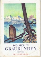 Sommer in Graubünden, Hotelführer 1931