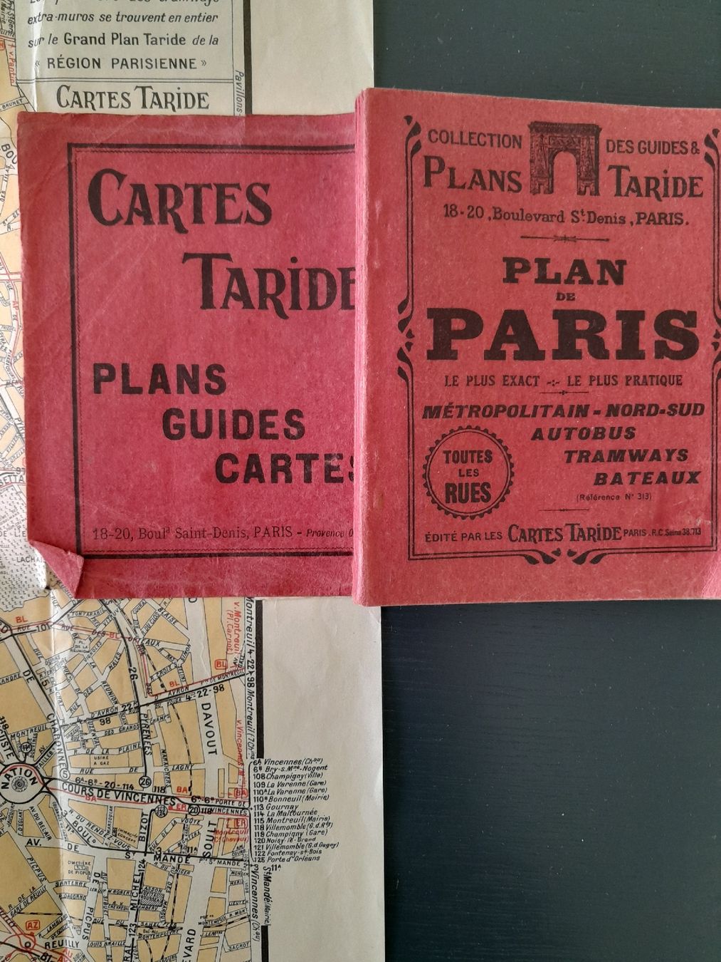 Cartine & Atlanti: Antiker Stadtplan Paris von 1937 – Usato da Bern venduto da bue_5s5b