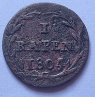 KANTONALMÜNZE JAHR 1804 - SCHWYZ