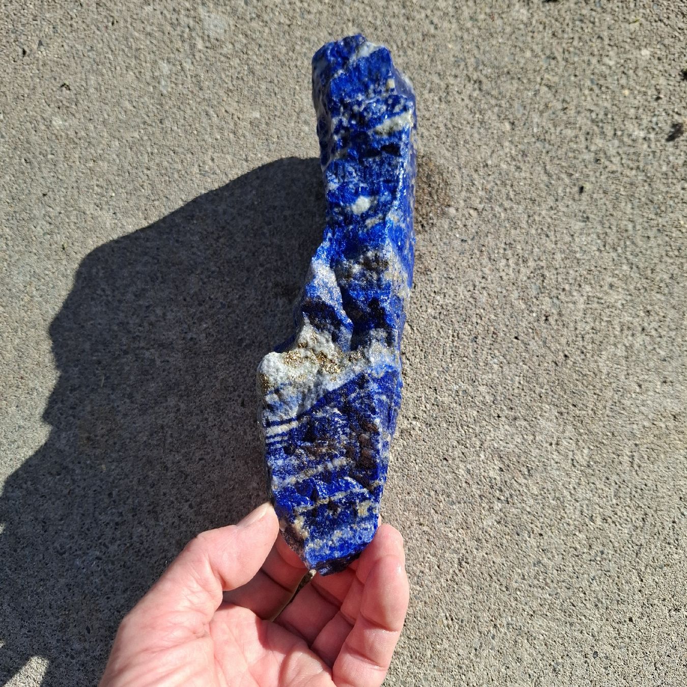 Minerali & Pietre curative: Lapis Lazuli 944gr 30% Rabatt Rohstein Top Sammlerstein – Nuovo e nell'imballaggio originale da Pfäffikon ZH venduto da mrstone 2