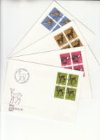 SBK J220 - J223 im 4er-Block FDC