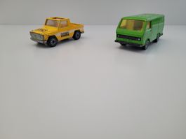 VOLKSWAGEN  BUS / MERCEDES GE (SIKU) 1/64