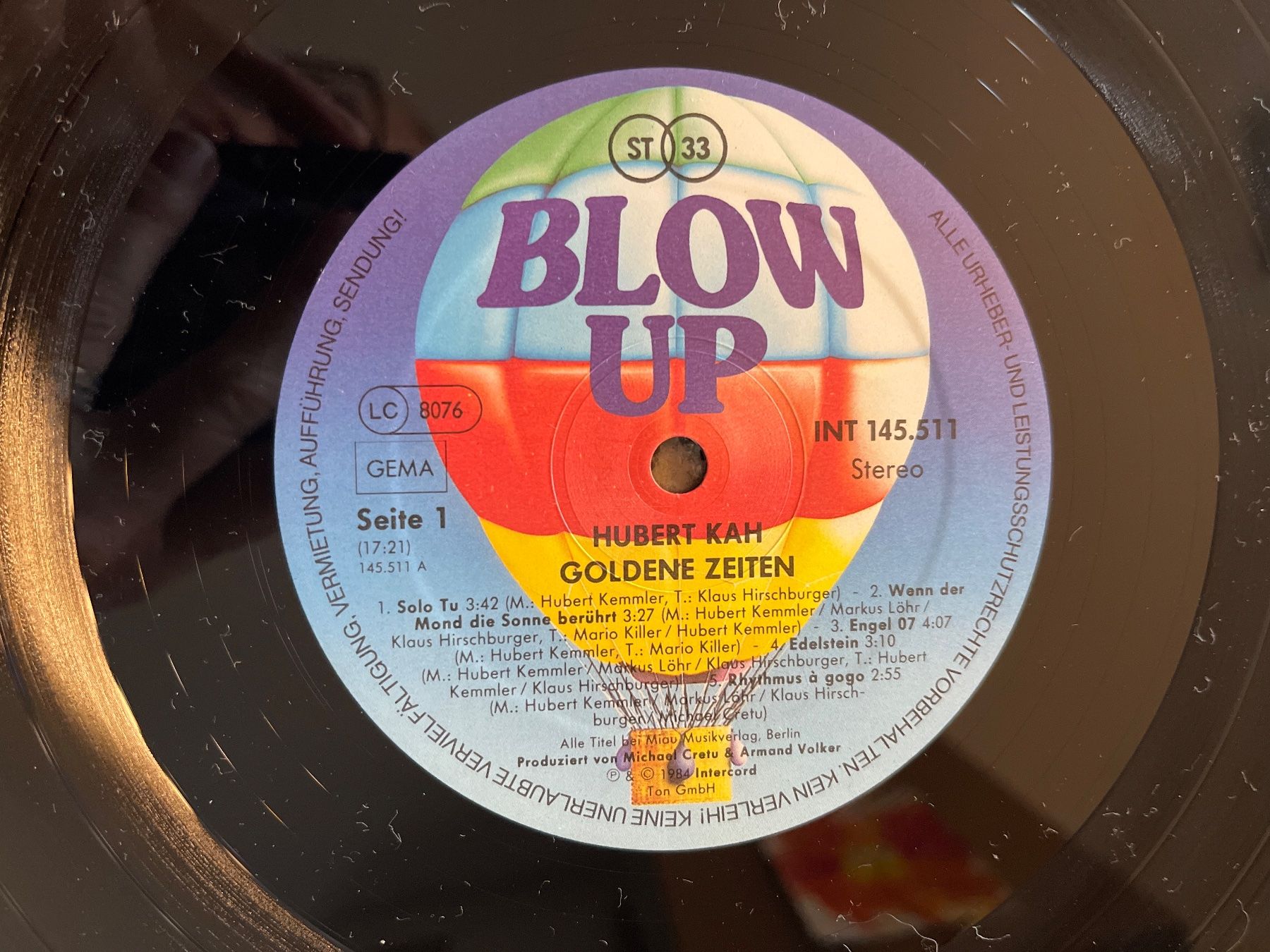 Dischi in vinile: A151/Hubert Kah - Goldene Zeiten – Usato da Frutigen venduto da Philippe_jsp 2