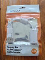 Link2go DisplayPort/HDMI Adapter, 15cm