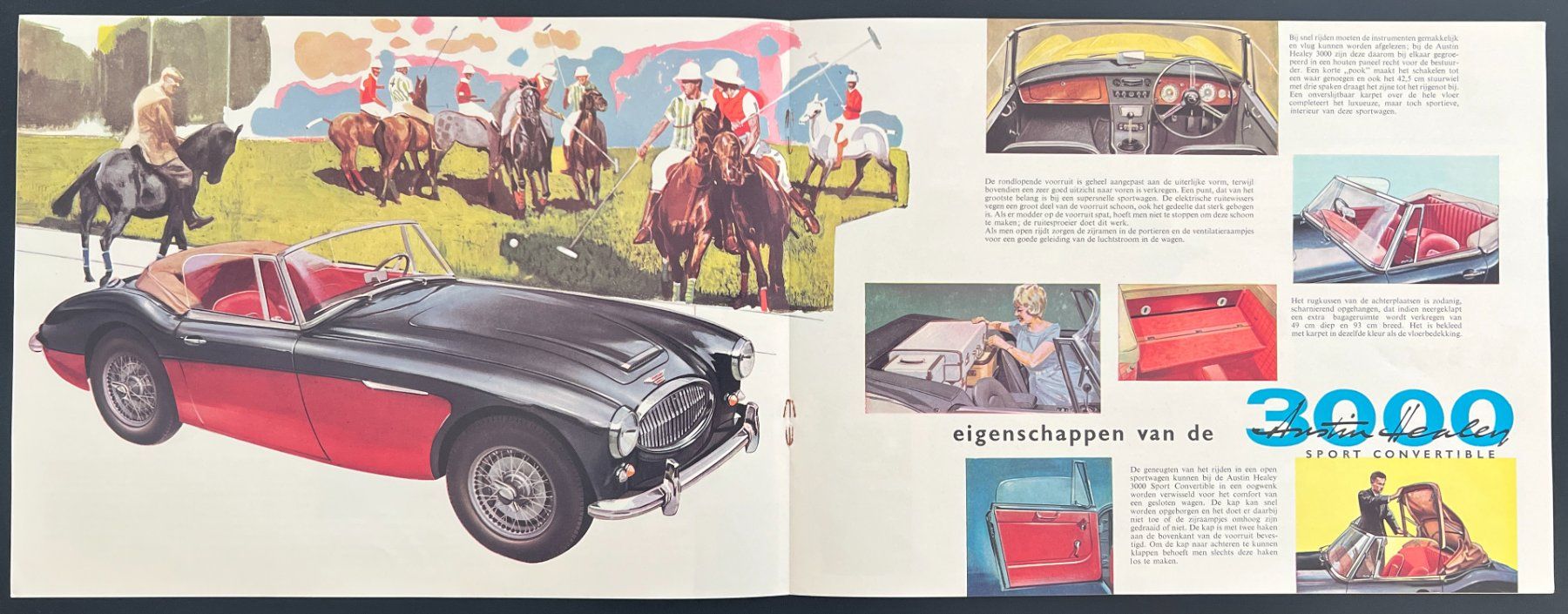 Austin Dokumente: Austin Healey 3000 Mk III Prospekt – Gebraucht aus Thun von Cravatte 1