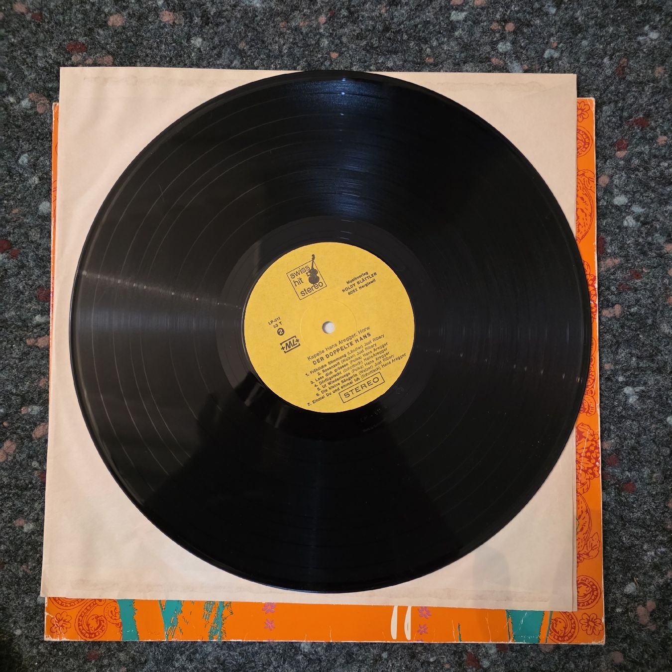 Schallplatten: Hans Aregger - Der doppelte Hans - Schallplatte, Top! – Gebraucht aus Romanshorn von TigerKerstin 2