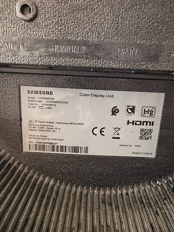 Monitore: Samsung LC27RG50FQRXEN  – Gebraucht aus Hergiswil NW von Thelegend3080 2