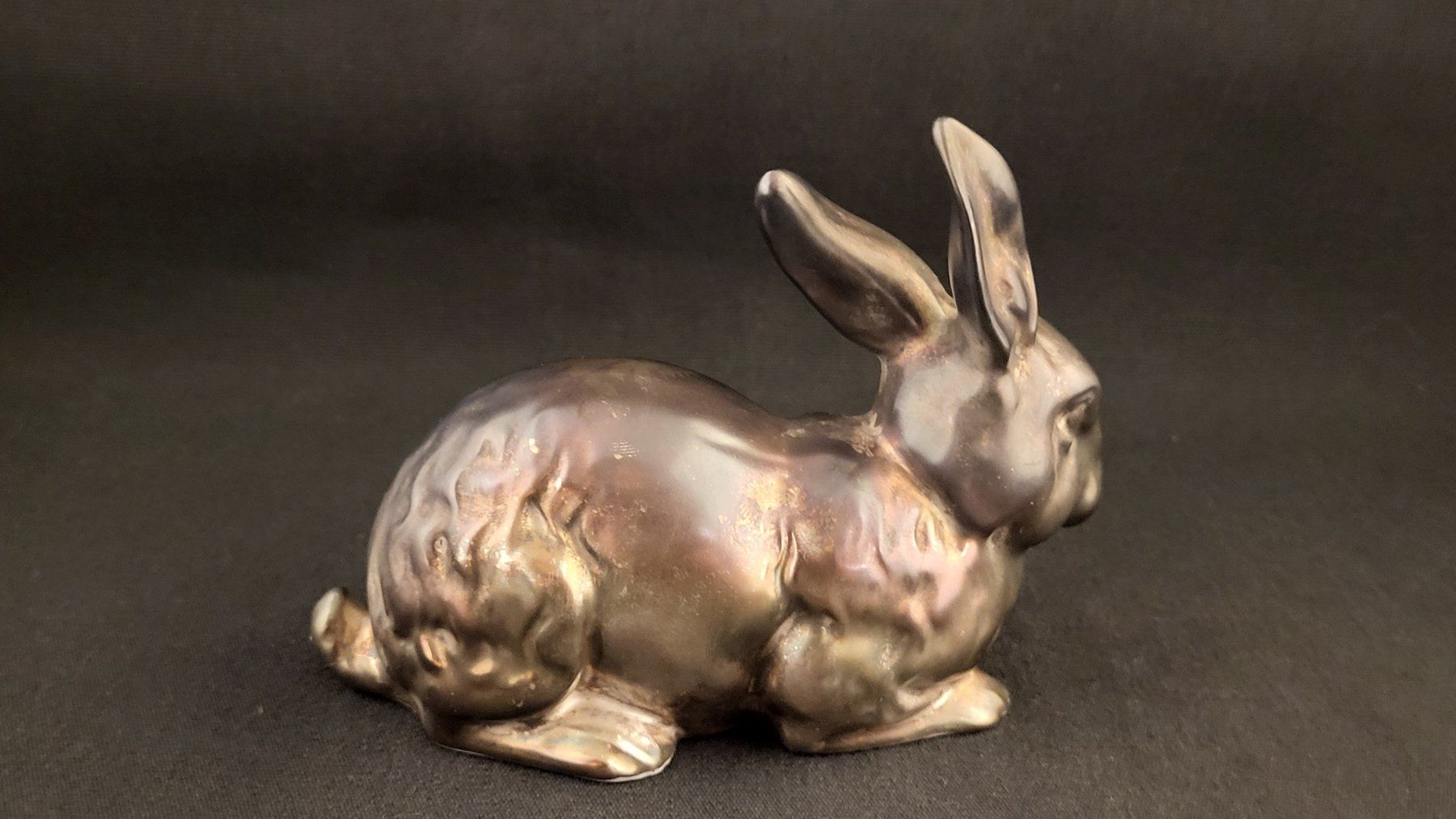 Statuette: Porzellan-Hase REICHENBACH – Usato da Basel venduto da spinne02 3