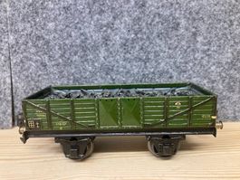 Märklin Spur 0 beladener Güterwagen 17610 grün