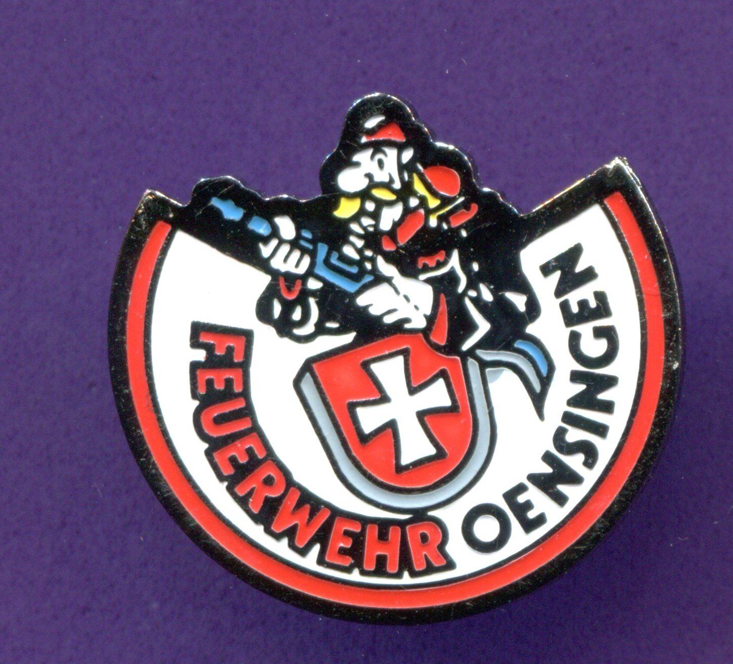 Placchette & Badge: Feuerwehr  OENSINGEN – Usato da Winterthur venduto da Sammleroase