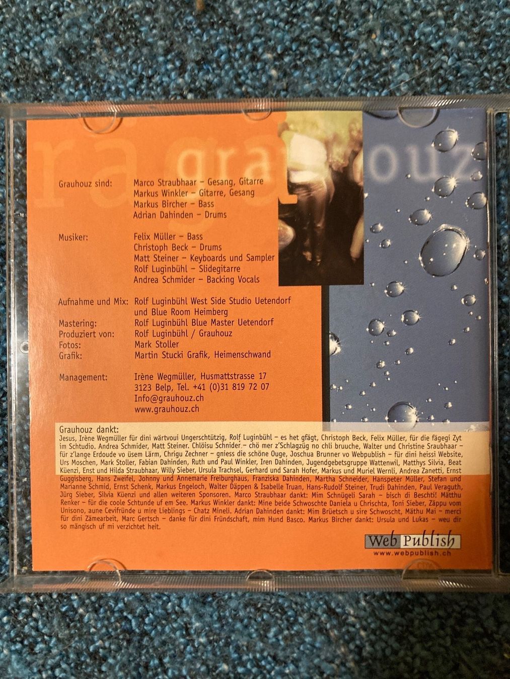 CDs: Grauhouz - Rägä (Neu) – Neu (gemäss Beschreibung) aus Lützelflüh-Goldbach von Deiv4 2