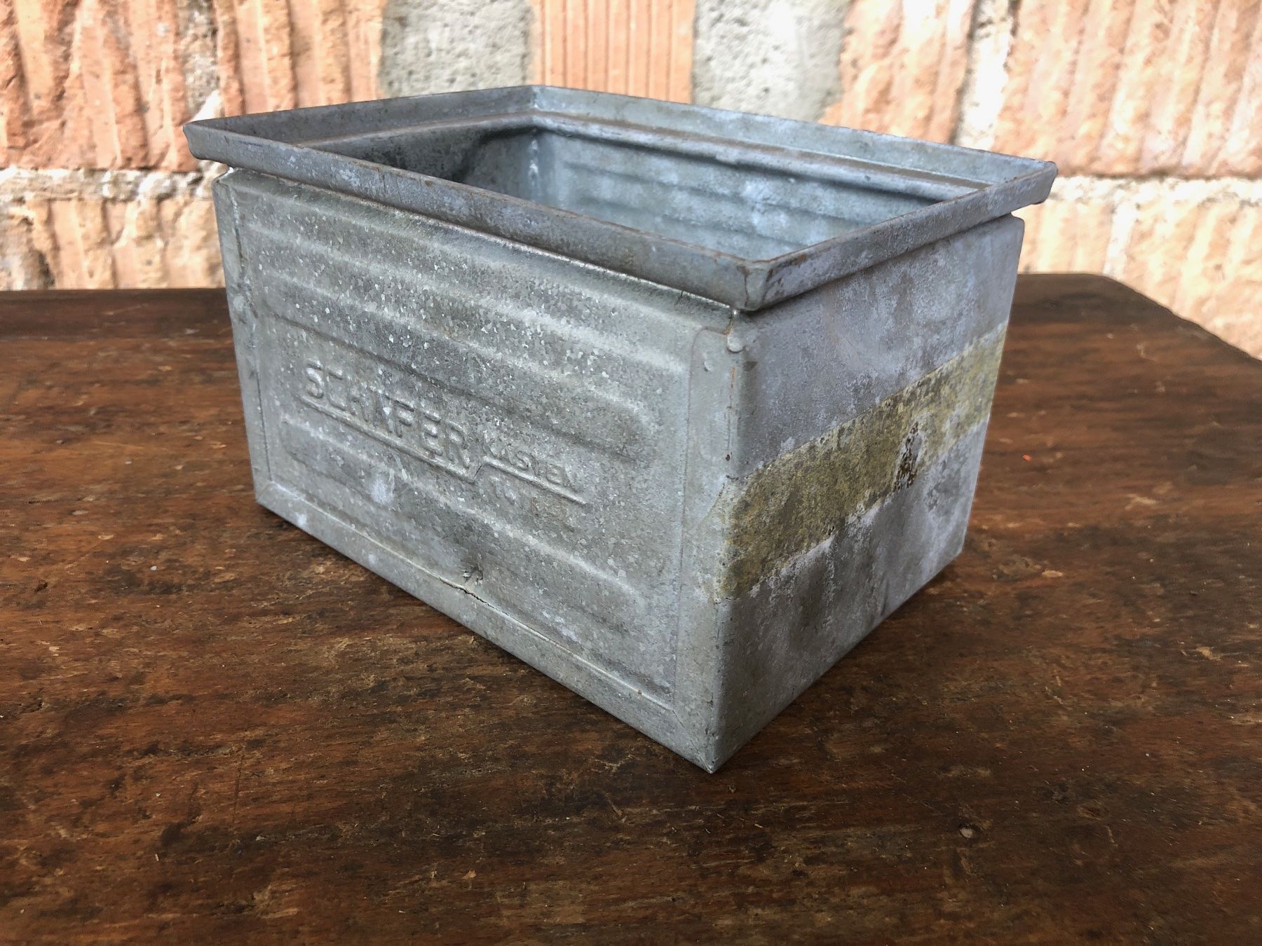Dosen: Schäfer Kasten, kleine massive Eisenbox Tolle, alte Box, – Gebraucht aus Laufenburg von industrial-silence 2