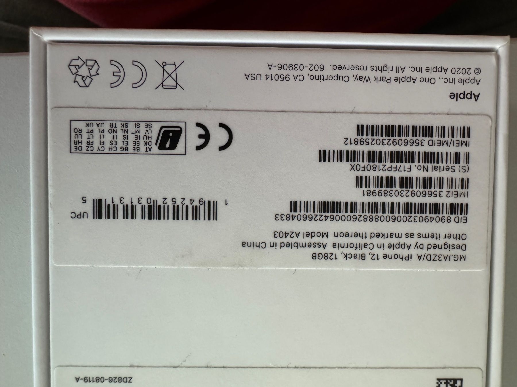 Apple Handys / Smartphones: Iphone 12 Black 128GB – Gebraucht aus Muri b. Bern von Laurob 1