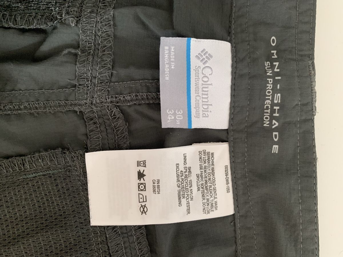Columbia Pantaloni: Wanderhose Columbia grau  – Nuovo (secondo la descrizione) da Einsiedeln venduto da ver_sb5p 1