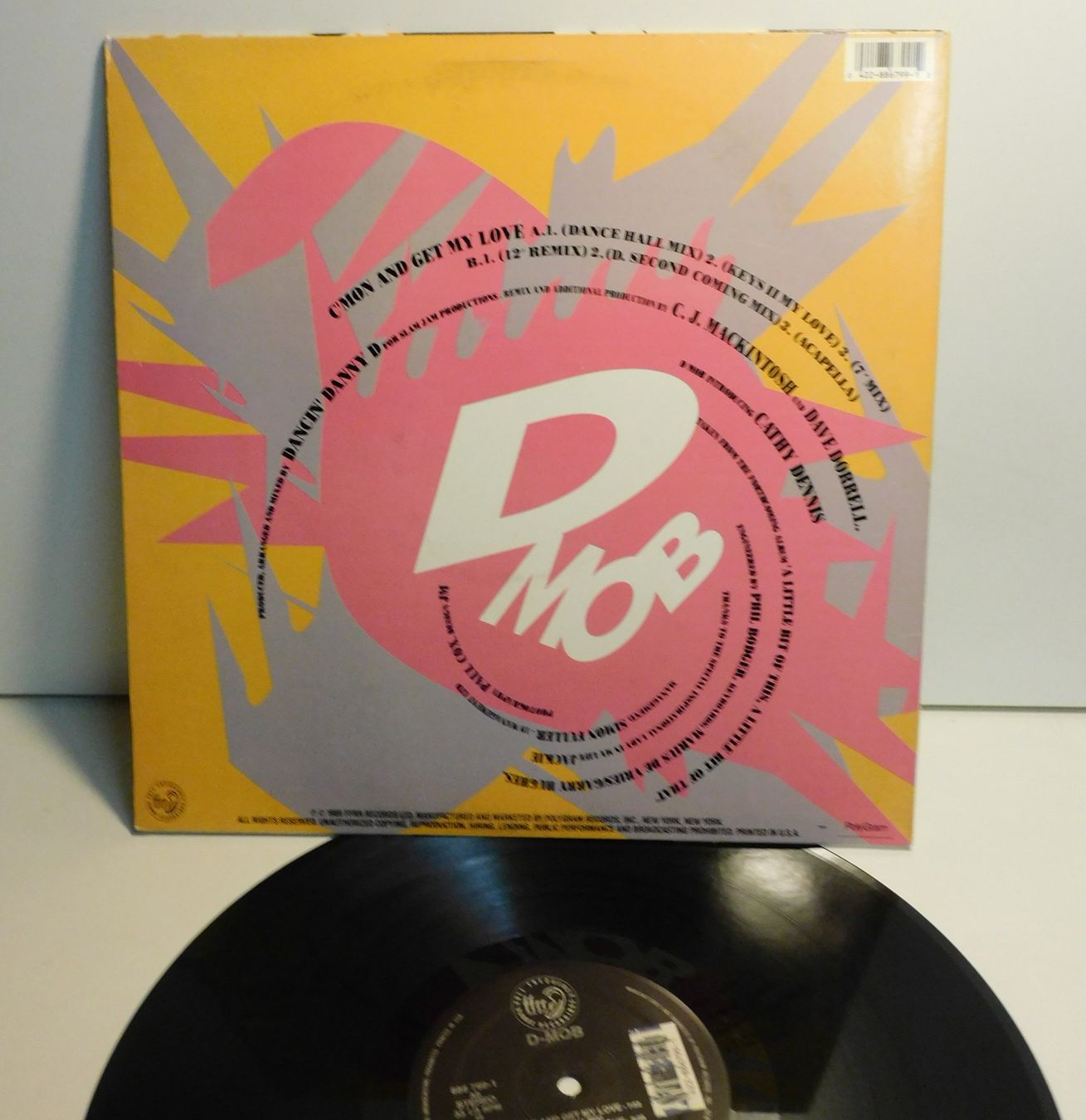 Dischi in vinile: LP Schallplatte  1989 - D-Mob Jam Beat Version  House Mix – Usato da Sursee venduto da 76 3
