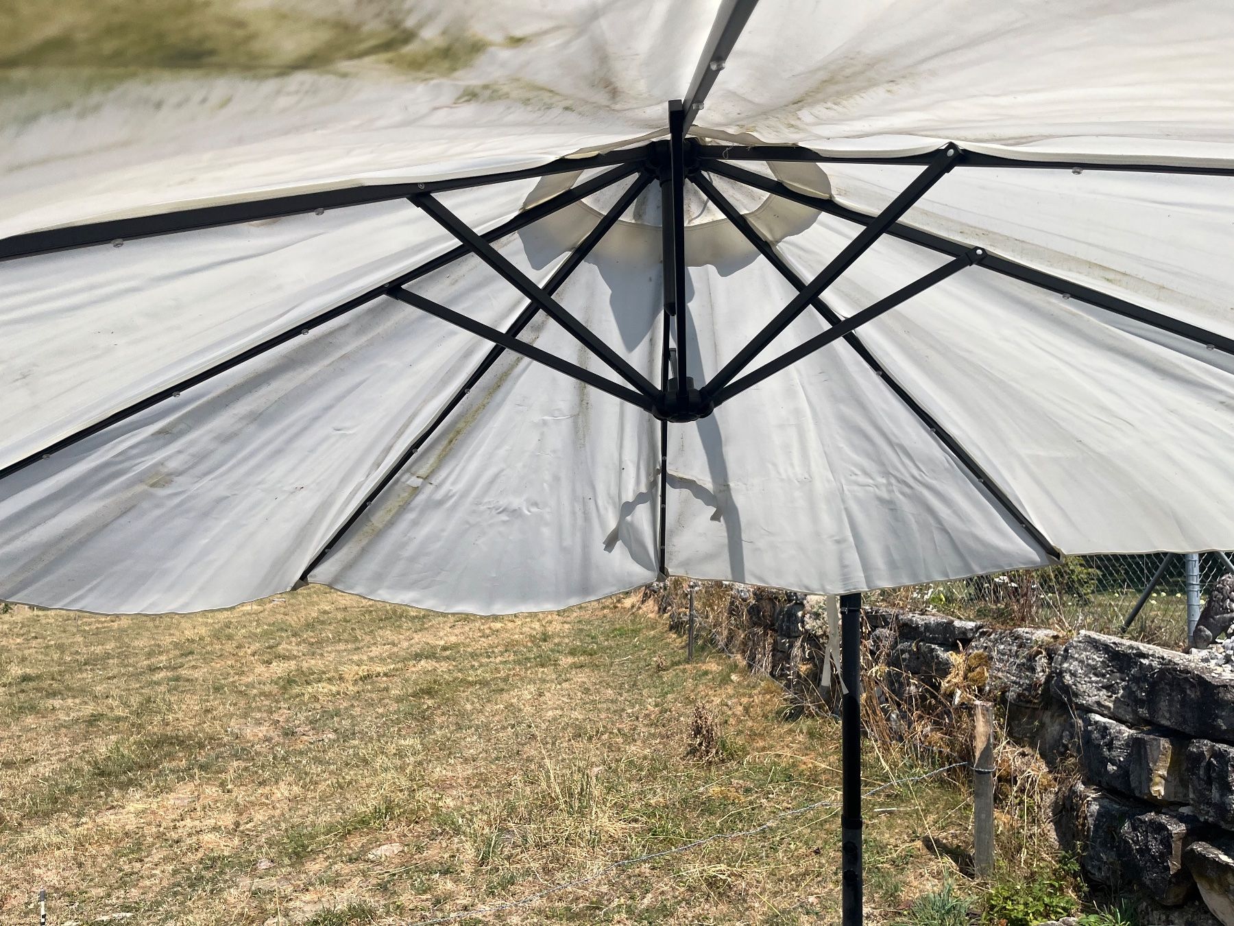 Ombrelloni: Sonnenschirm drehbar – Usato da Detligen venduto da Memac 2