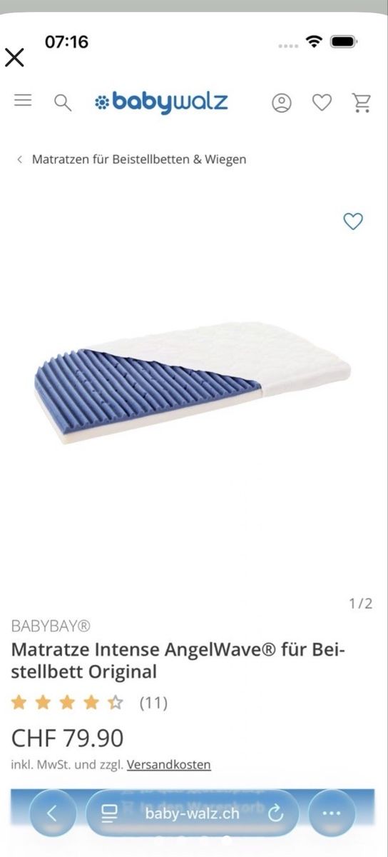 Babybay Letti: Beistellbett Babybay – Usato da Hüttikon venduto da Pony88 2