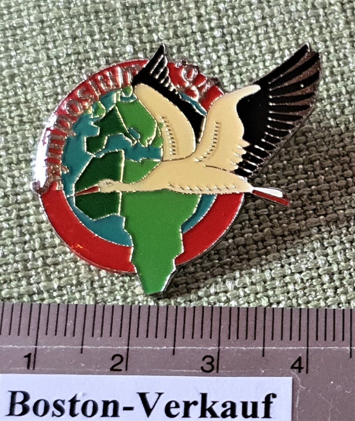 Placchette & Badge: E756 - Pin Symposium 1994 Storch – Usato da Reinach BL venduto da Boston-Verkauf 1