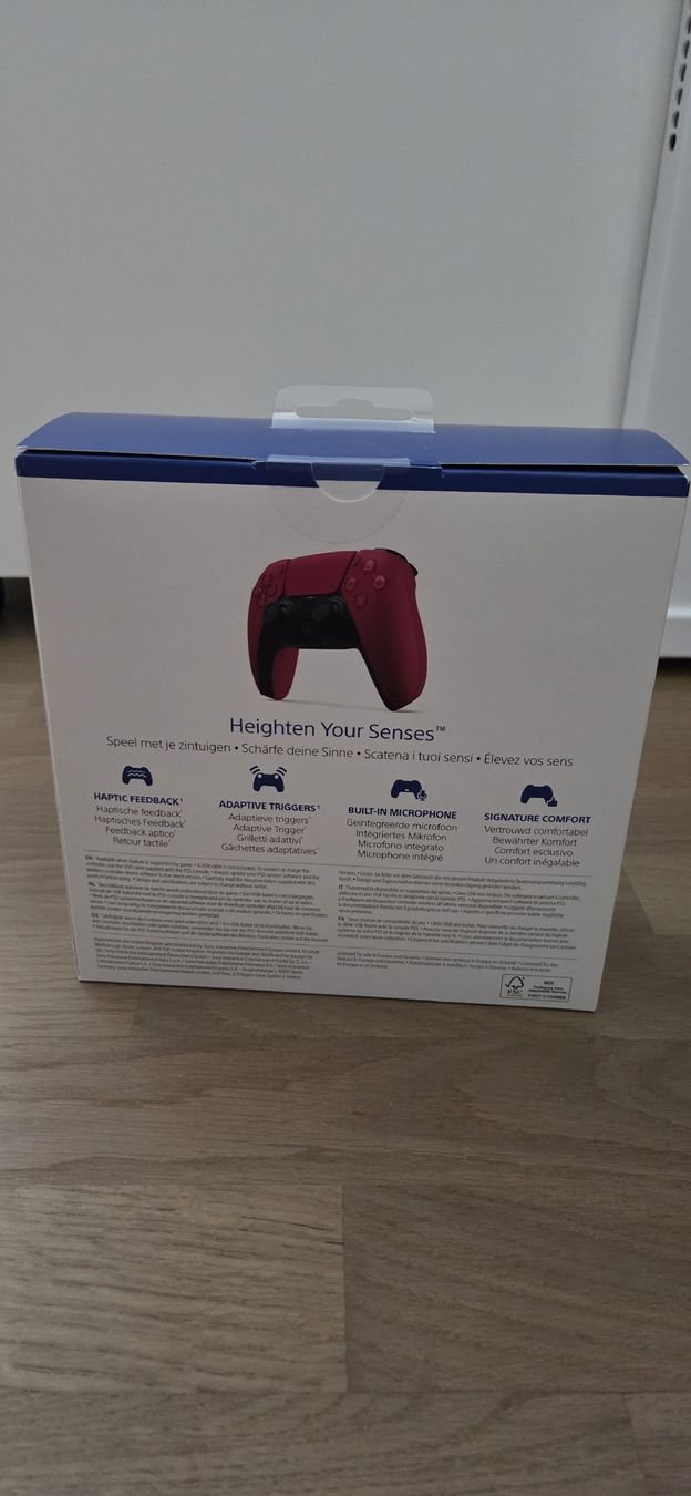 Sony Controller: Sony DualSense Controller Rot Neu OVP – Neu und originalverpackt aus Einsiedeln von Helvetios 1