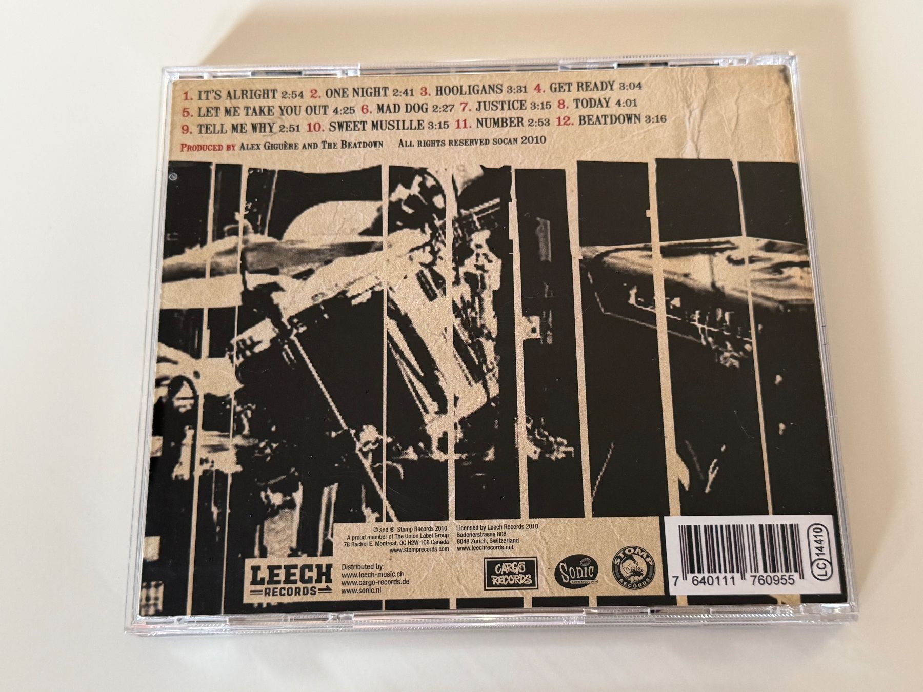CD: The Beatdown CD – *OOP* – Usato da Altstätten SG venduto da sheamus 1