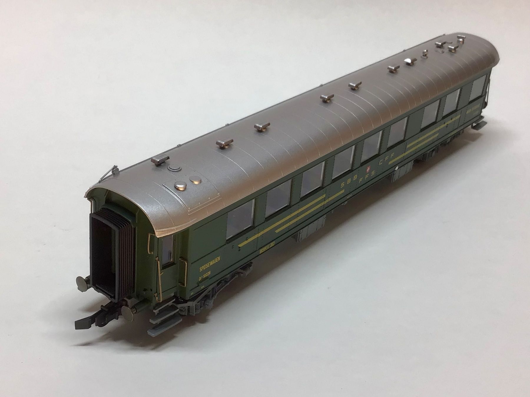 Roco Modelleisenbahnen: Roco 44877 SBB Speisewagen H0 – Neu (gemäss Beschreibung) aus Balgach von zoe038 1